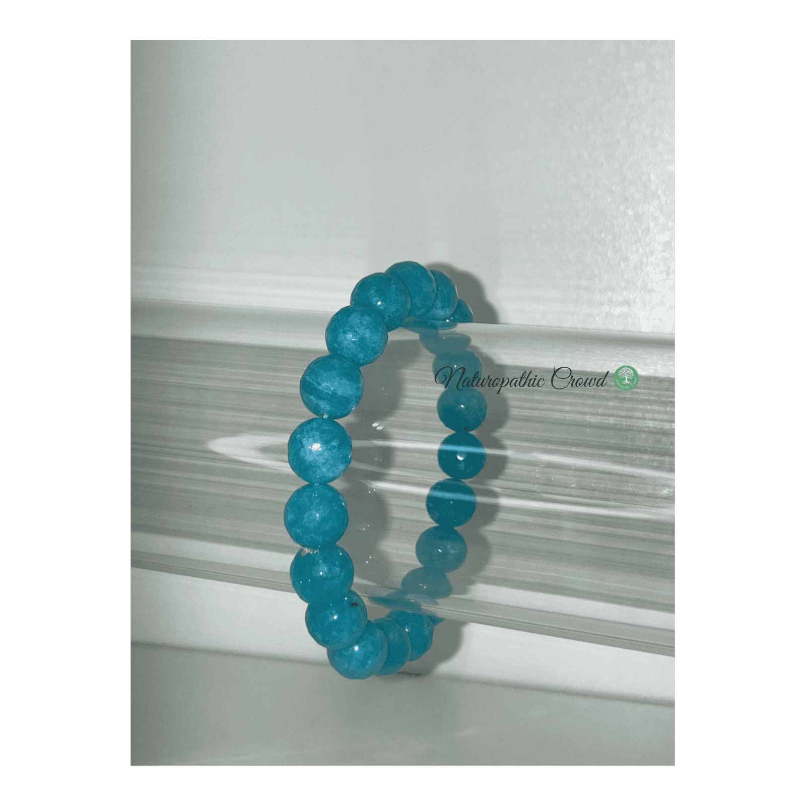 Bracciale di Angelite sfaccettato