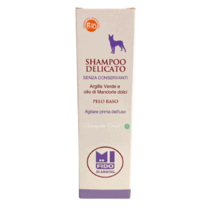 Shampoo delicato per pelo raso