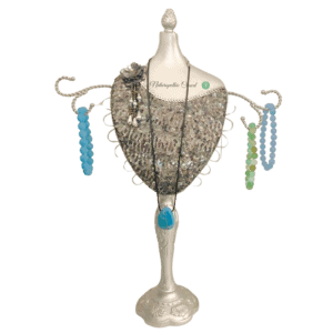 Mezzo busto argentato